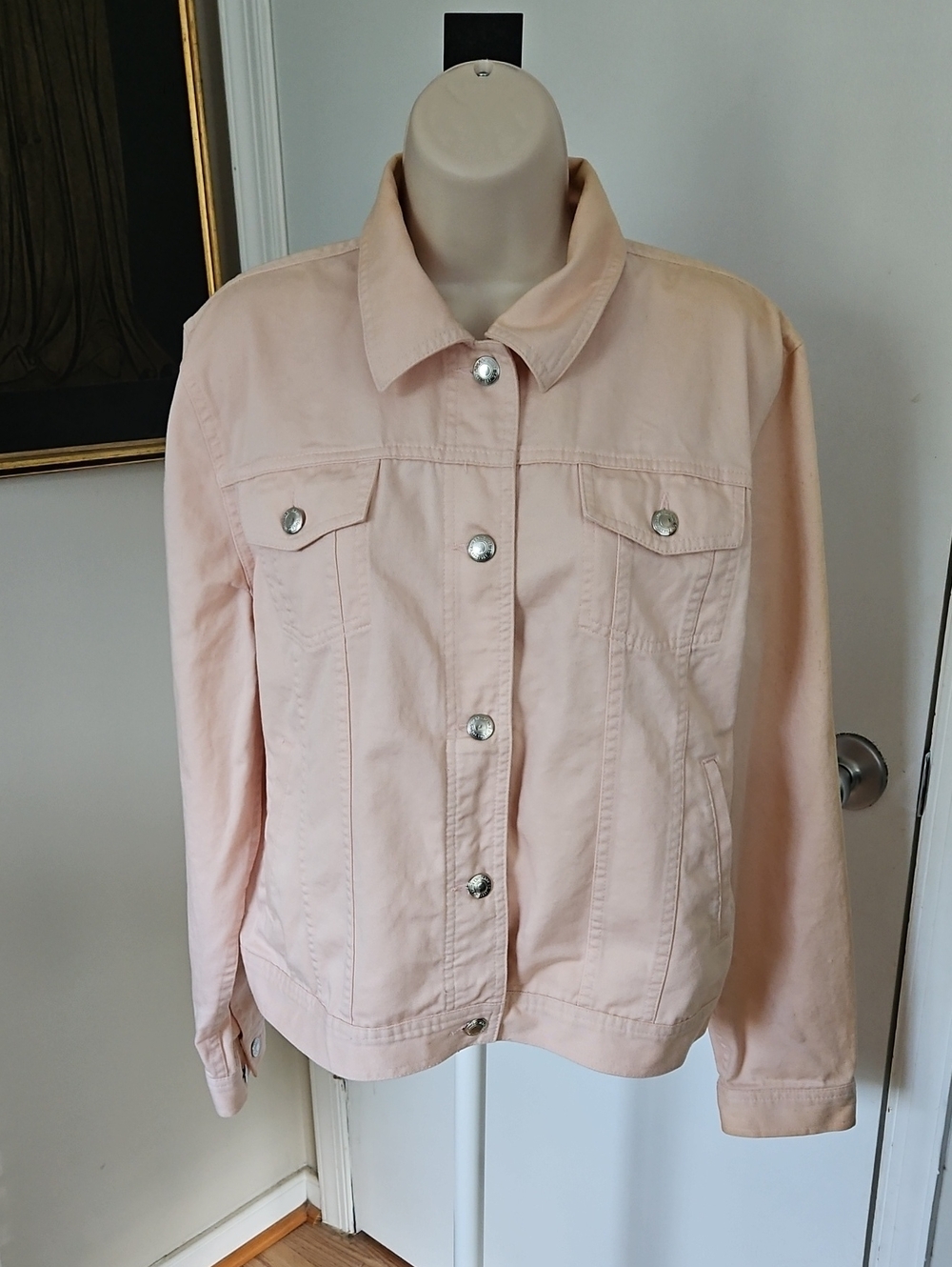 Lauren Jeans Co Ralph Lauren Denim Jacket Size L Stained